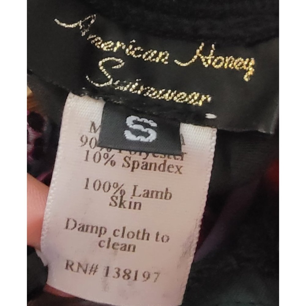 American Honey 100% Lambskin Maka Bikini - Picture 6 of 6
